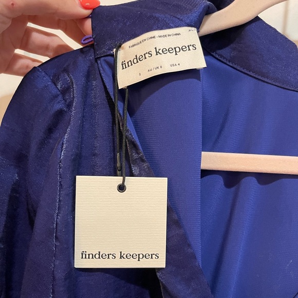 Finder Keepers Navy Dress - Picture 3 of 6